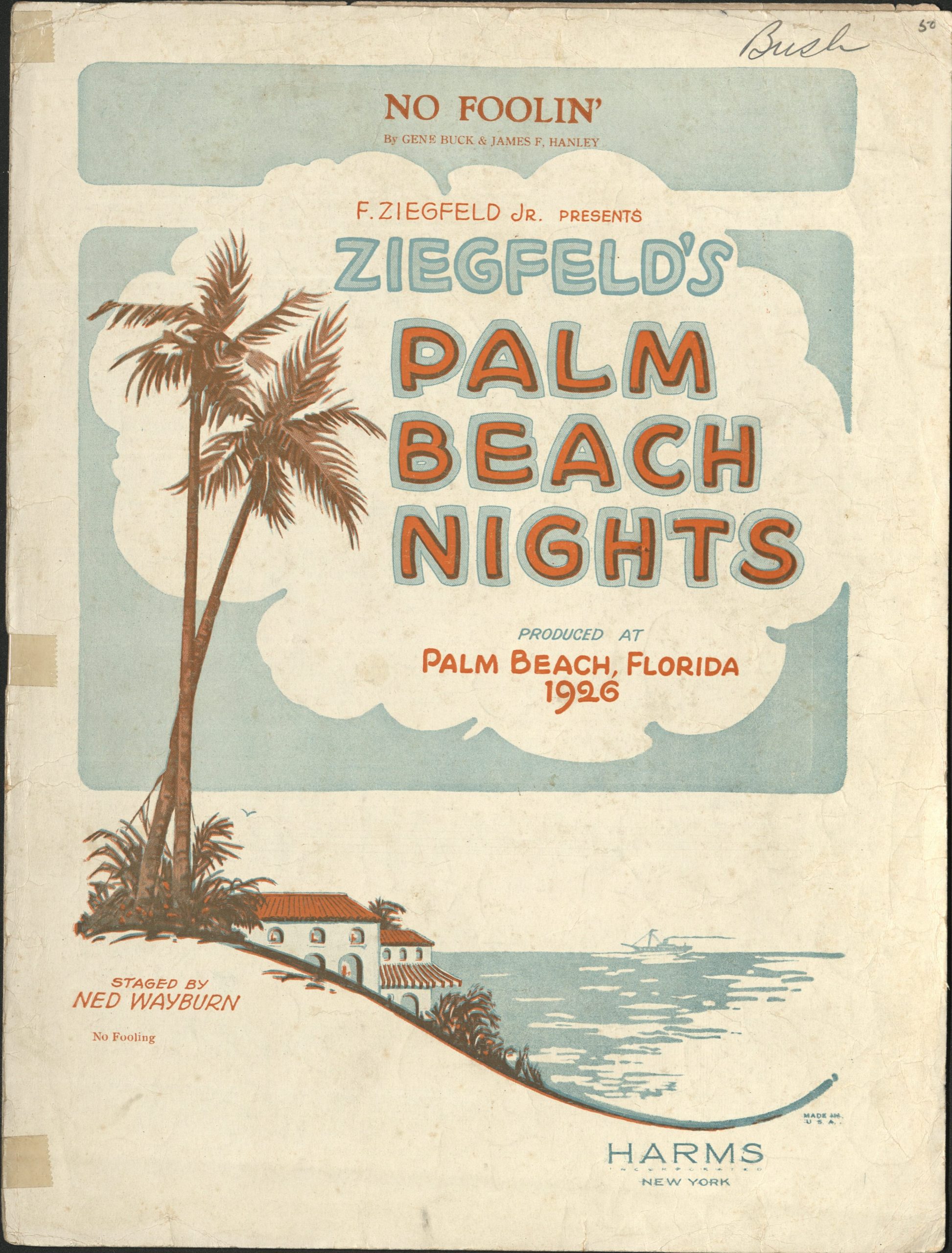 2558B Ziegfeld's Palm Beach Nights